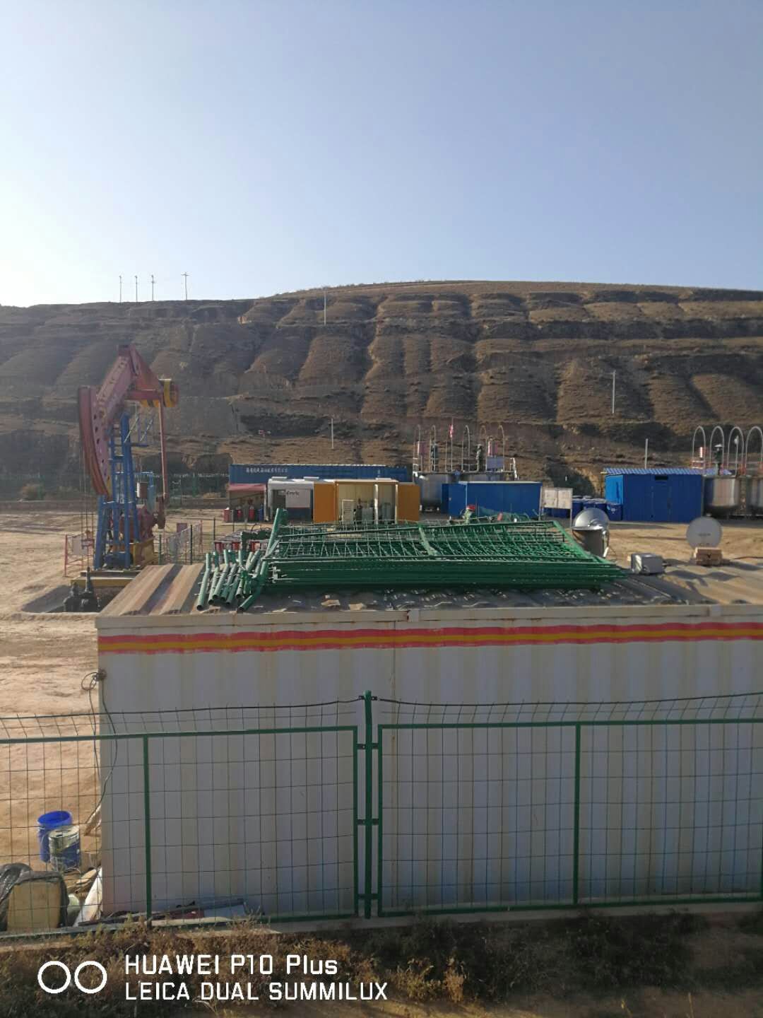 中石(shí)油客戶制氮(dàn)機使用現場(chǎng)